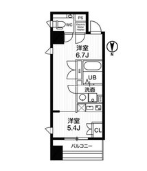 アーバンフラッツ瓦町の物件間取画像